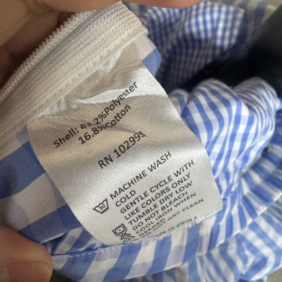 Thakoon x RTR 
Gingham Wrap Midi Skirt Blue Gingham Women's Skirt - Picture 8 of 12